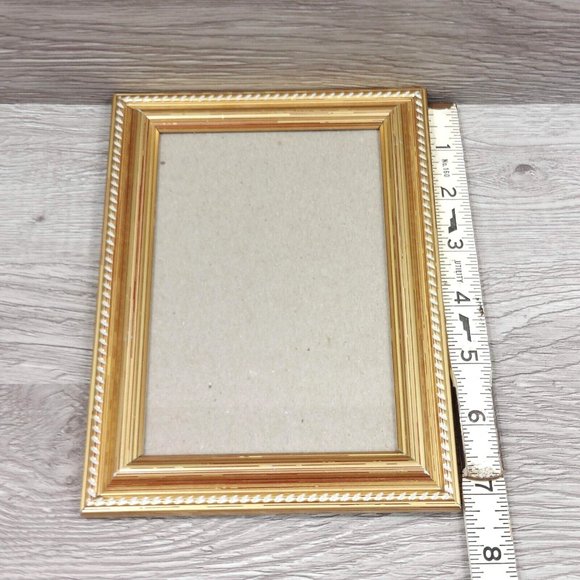 Photo Frame Ornate Golden Table Top Wall Mount Picture Display Home Décor Gift - Picture 9 of 15